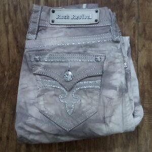 Rock Revival NWOT Women's 27 Tie-Dye Skinny Maggie Cuff
